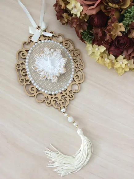 Medalhão de Porta Divino Espírito Santo