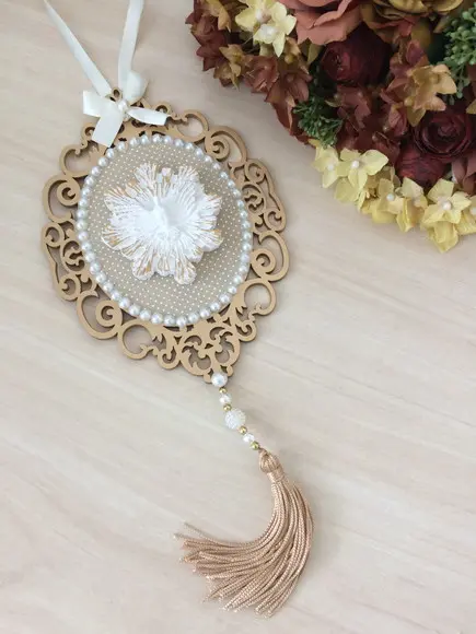 Medalhão de Porta Divino Espírito Santo
