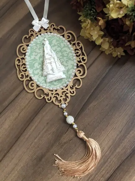 Medalhão de Porta Nossa Senhora Aparecida
