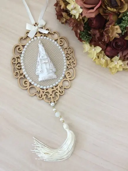 Medalhão de Porta Nossa Senhora Aparecida
