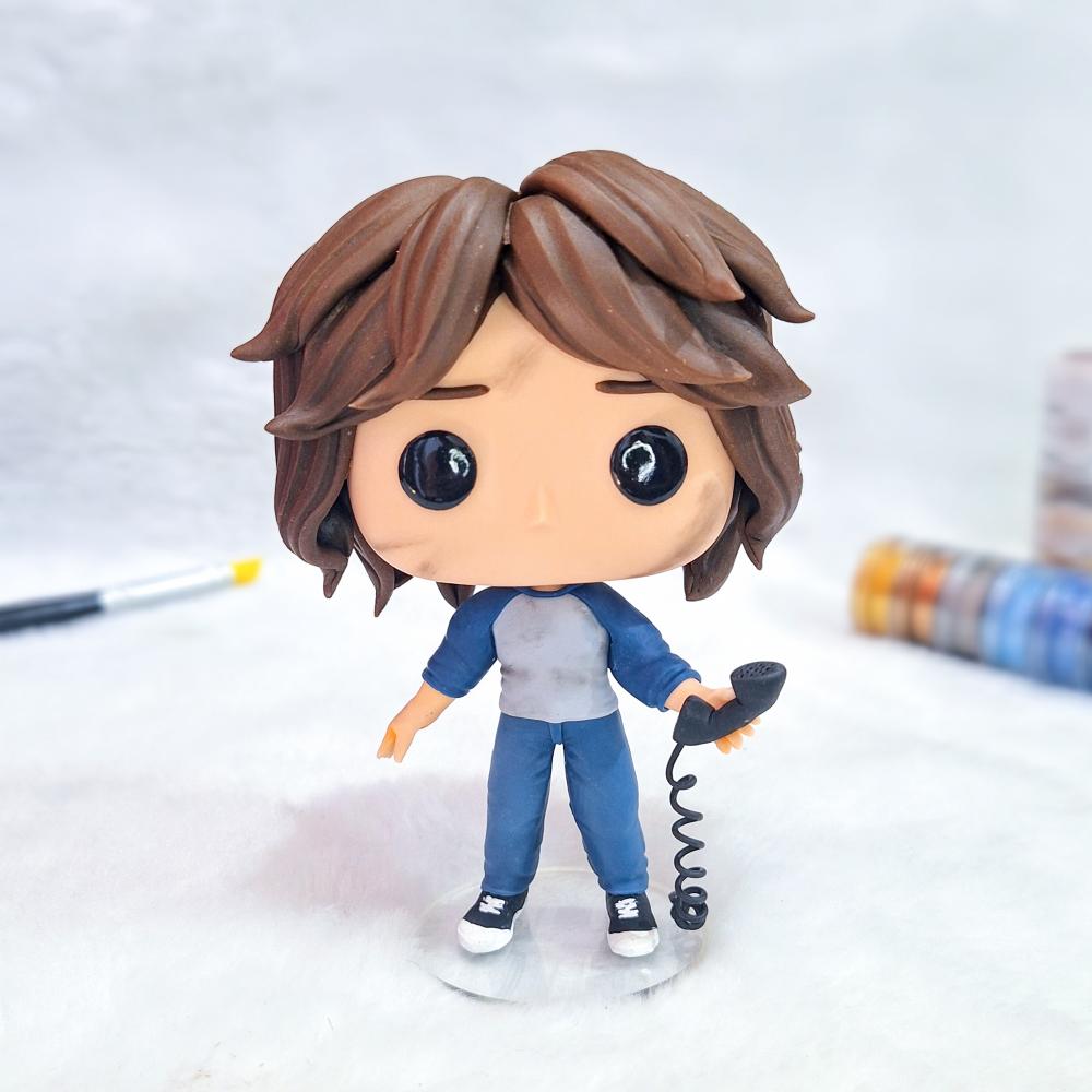 Finn Telefone Preto Funko Pop de Biscuit