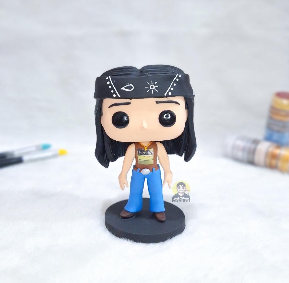 Robin Arellano Telefone Preto Funko Pop de Biscuit