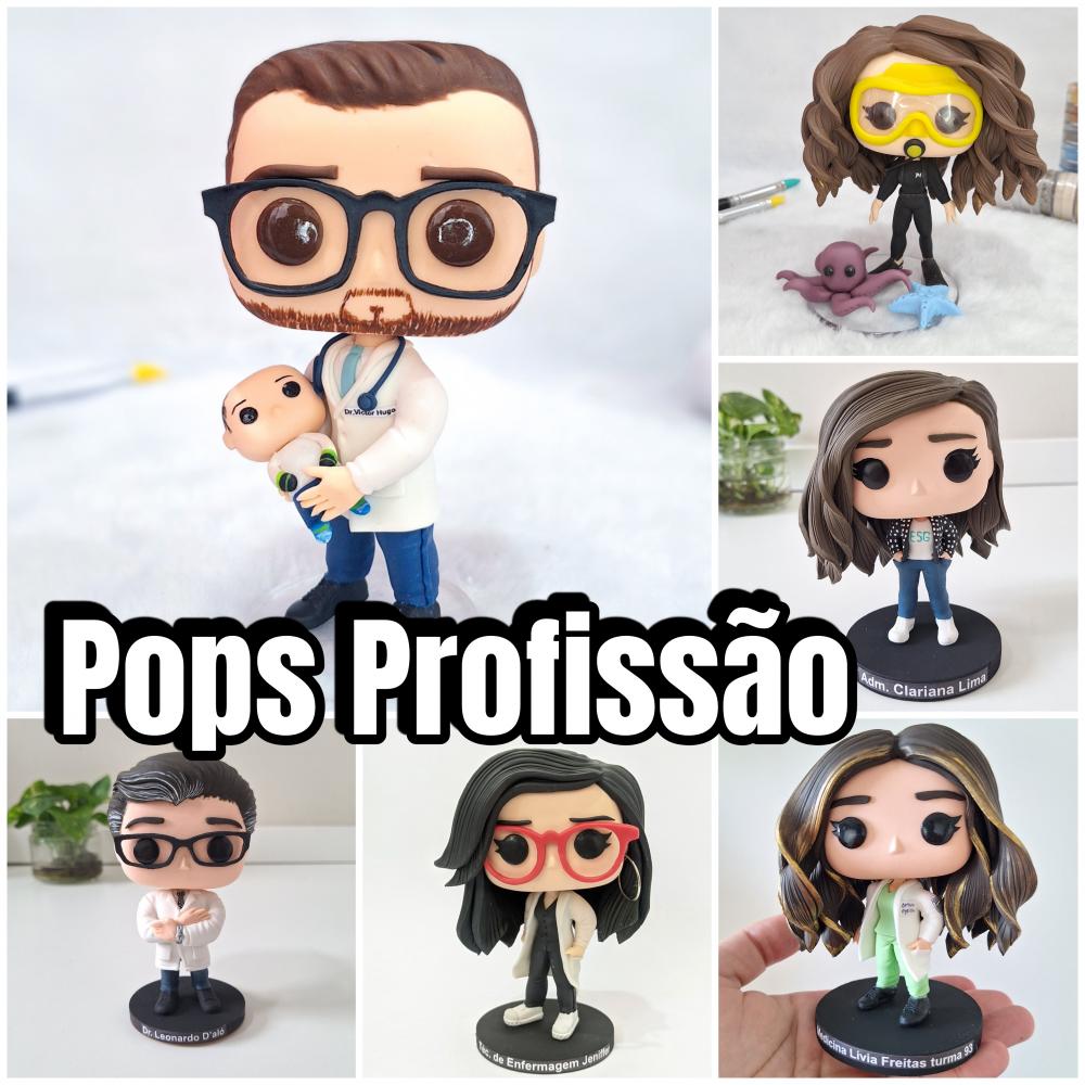 Funkos Pops personalizados profissões
