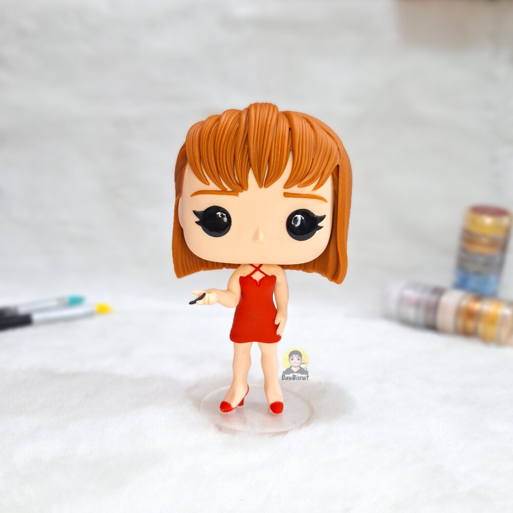 Funko Pop Personalizado Paola Bracho Biscuit