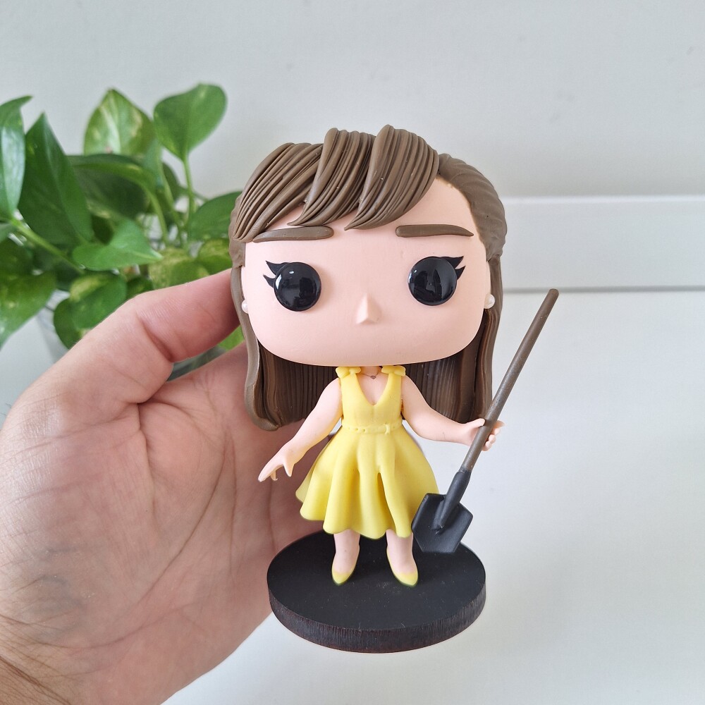 Funko pop Miniatura personalizada Ariana Grande hate that i made
