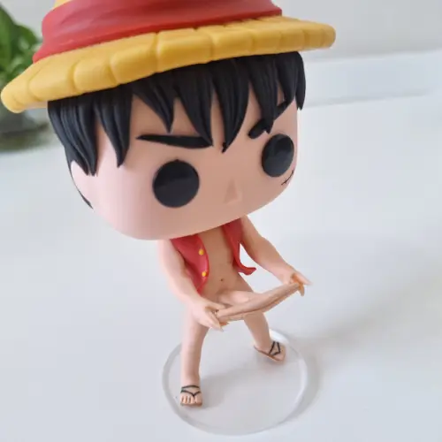 Funko Pop Luffy Fimose One Piece Action Figure Anime biscuituit