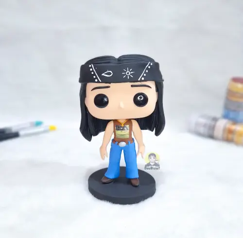 Robin Arellano Telefone Preto Funko Pop de Biscuit