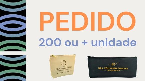 200 ou + Necessaire Comercial Odontologia 18cm