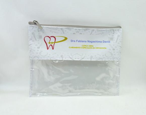 Carteira 22 cm x 16 cm em Pvc -odontologia