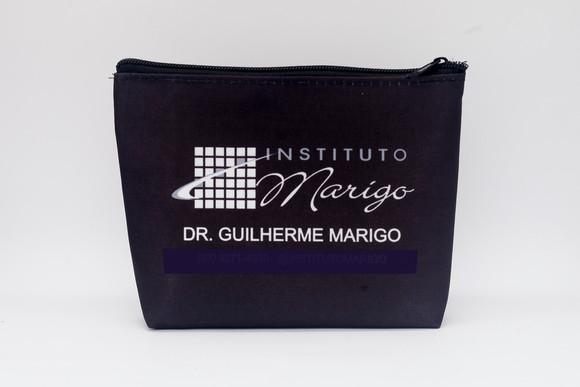 Carteira Comercial Odontologia Modelo 25 cm Preta
