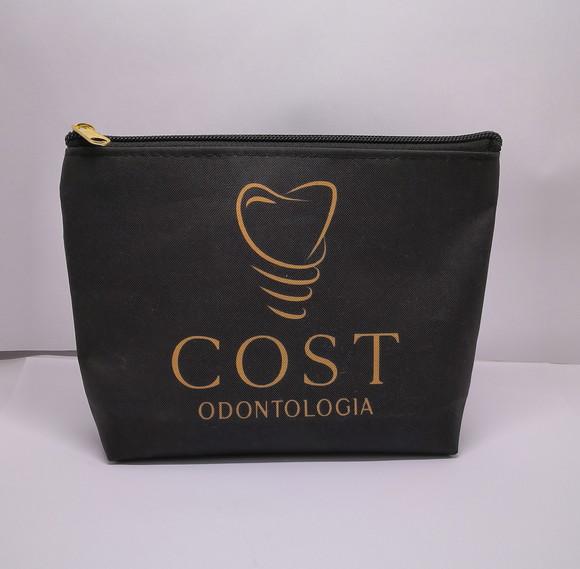 Carteira Comercial Odontologia Modelo 25 cm Preta 003