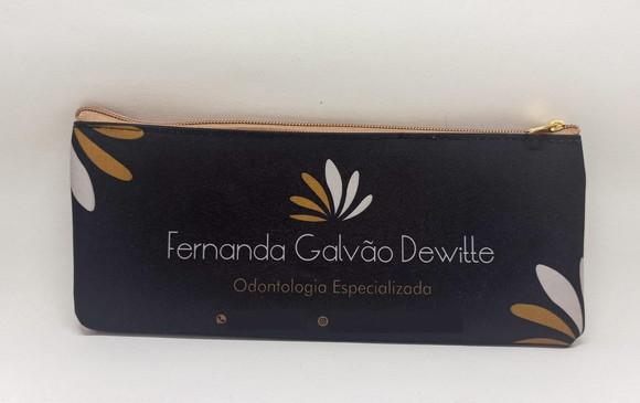 Carteira Comercial Odontologia Modelo 25 cm x 9cm