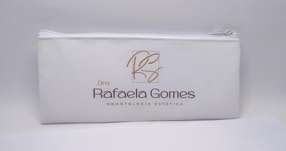 Carteira Comercial Odontologia Modelo 25 cm x 9cm Branca 012