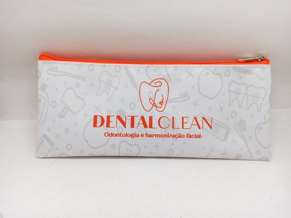 Carteira Comercial Odontologia Modelo 25 cm x 9cm Branca 003