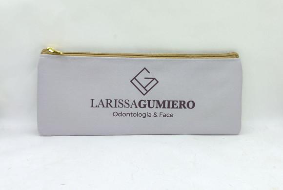 Carteira Odontologia 25 cm x 9cm - Cinza