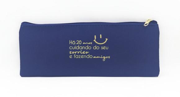 Carteira Odontologia Modelo 25 cm x 9cm - Azul Marinho