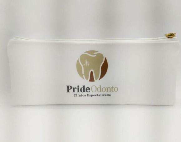 Carteira Odontologia Modelo 25 cm x 9cm Branca 006