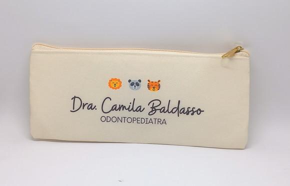 Carteira Odontologia Modelo 25 cm x 9cm Marfim 007