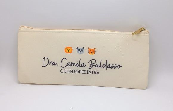 Carteira Odontologia Modelo 25 cm x 9cm Marfim 007