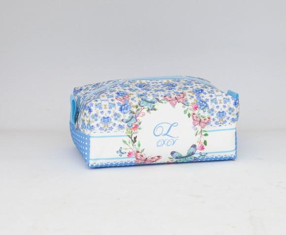 Mini Necessaire Box Jardim Encantado