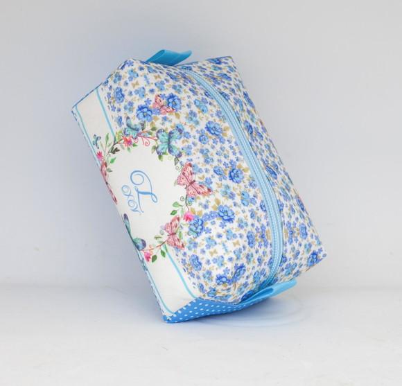 Mini Necessaire Box Jardim Encantado