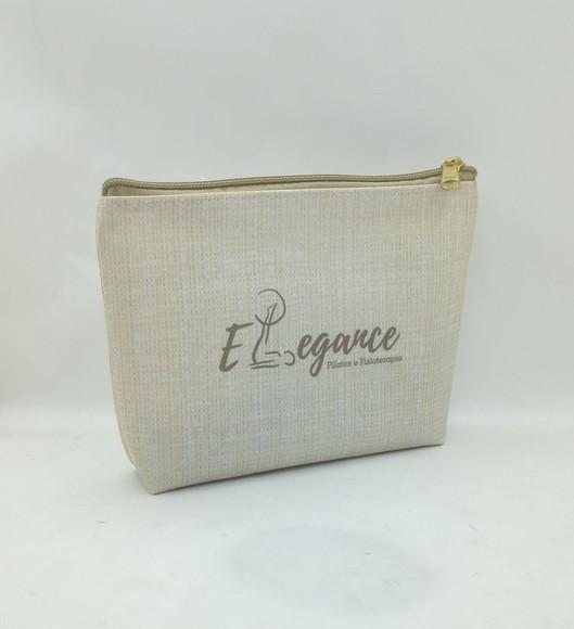 Necessaire Comercial 18cm - Estampa Linho