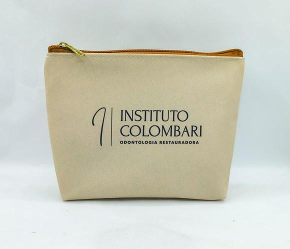Necessaire Comercial Odontologia 18cm Bege