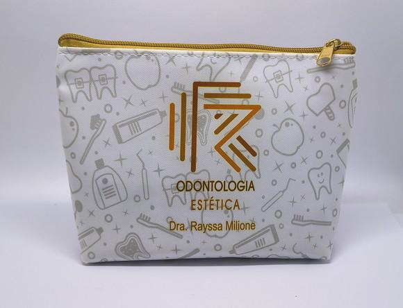 Necessaire Comercial Odontologia 18cm Mod Branca