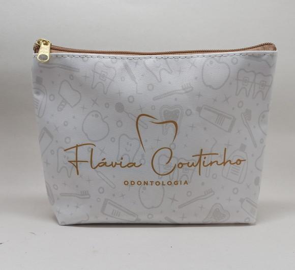 Necessaire Comercial Odontologia 18cm Mod Branca 0002