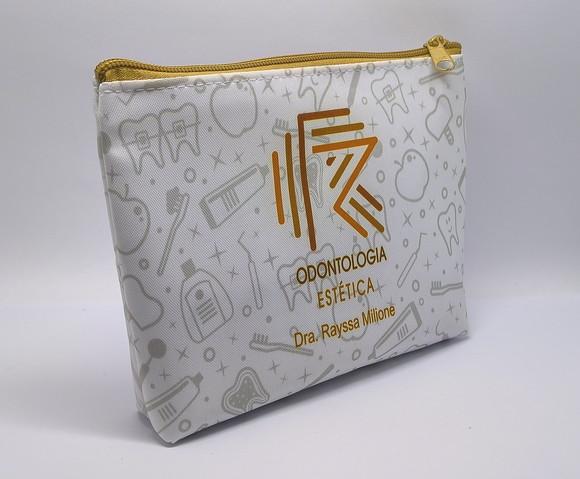 Necessaire Comercial Odontologia 18cm Mod Branca