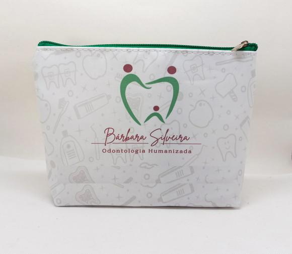 Necessaire Comercial Odontologia 18cm Mod Branca 0004