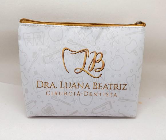 Necessaire Comercial Odontologia 18cm Mod Branca 0006