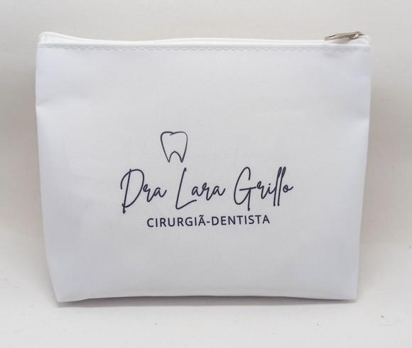 Necessaire Comercial Odontologia 18cm Mod Branca 0009