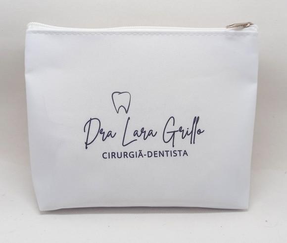 Necessaire Comercial Odontologia 18cm Mod Branca 0009