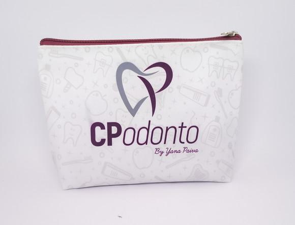 Necessaire Comercial Odontologia 18cm Mod Branca 0013