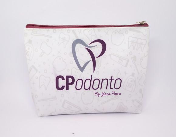 Necessaire Comercial Odontologia 18cm Mod Branca 0013