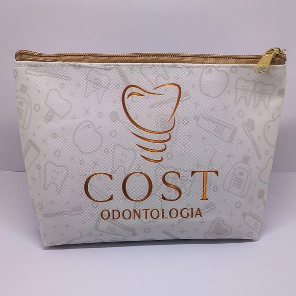 Necessaire Comercial Odontologia 18cm Mod Branca 0011