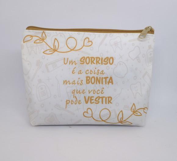 Necessaire Comercial Odontologia 18cm Mod Branca 008