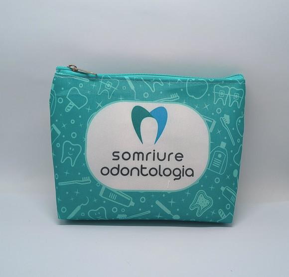 Necessaire Comercial Odontologia 18cm Mod Verde 003