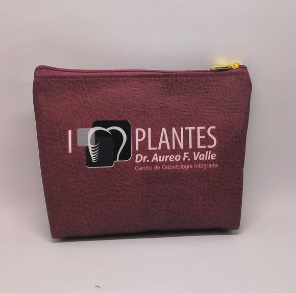 Necessaire Comercial Odontologia 18cm Mod Vermelha 002