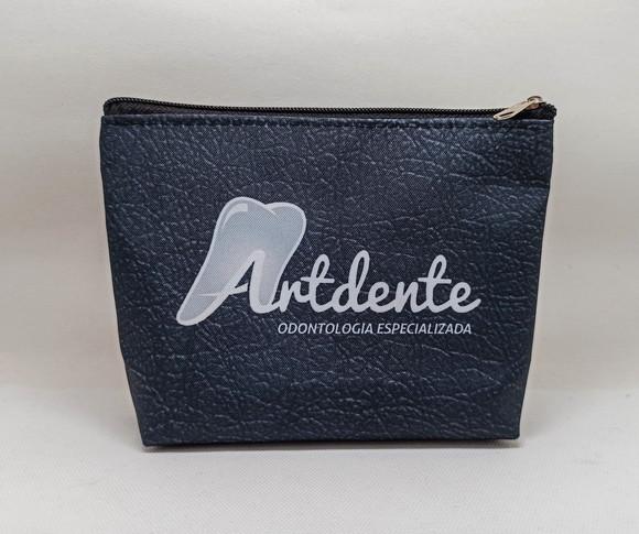 Necessaire Comercial Odontologia 18cm Preta Mod V 001