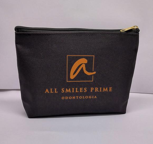 Necessaire Comercial Odontologia 18cm Preta Mod V 004