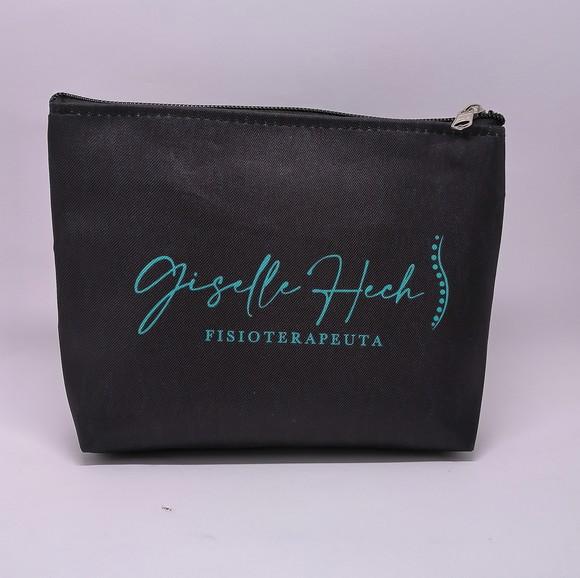 Necessaire Comercial Odontologia 18cm Preta Mod V 006