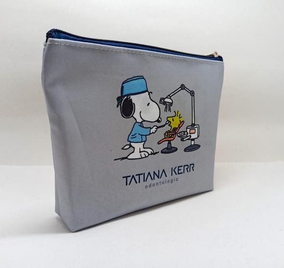 Necessaire Comercial Odontologia Modelo 18cm Cinza 001