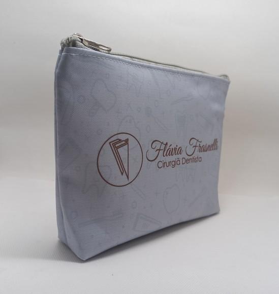 Necessaire Comercial Odontologia Modelo 18cm Cinza 003