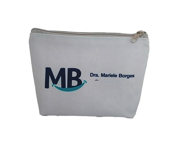 Necessaire Comercial Odontologia Modelo 18cm Cinza 006