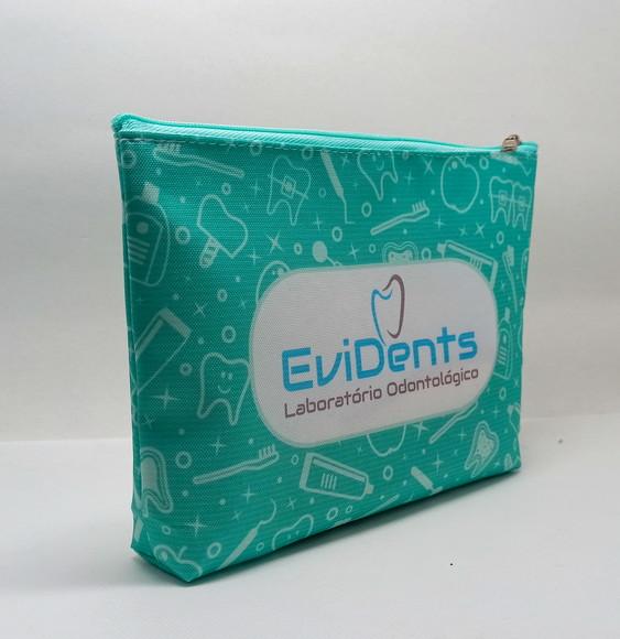 Necessaire Comercial Tema Odontologia Modelo 18cm