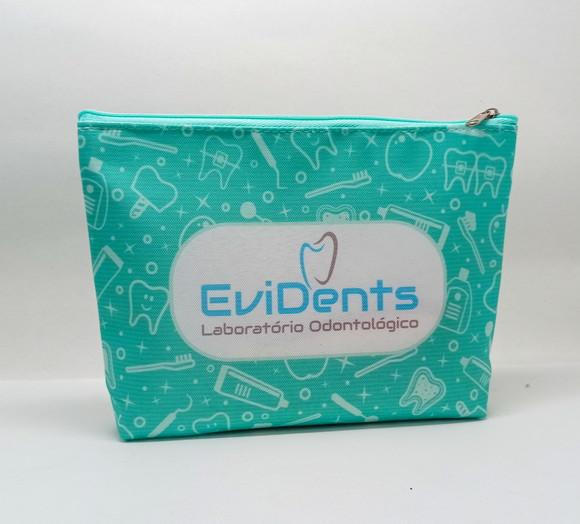 Necessaire Comercial Tema Odontologia Modelo 18cm