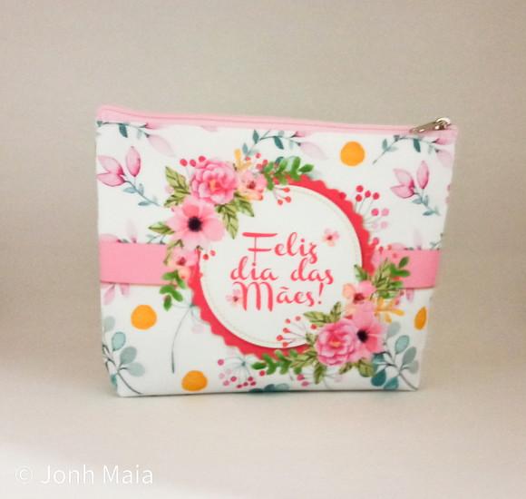 Necessaire Feliz Dia das Mães