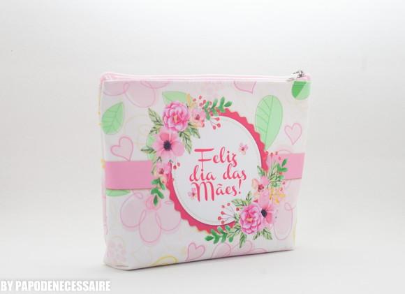 Necessaire Feliz Dia das Mães